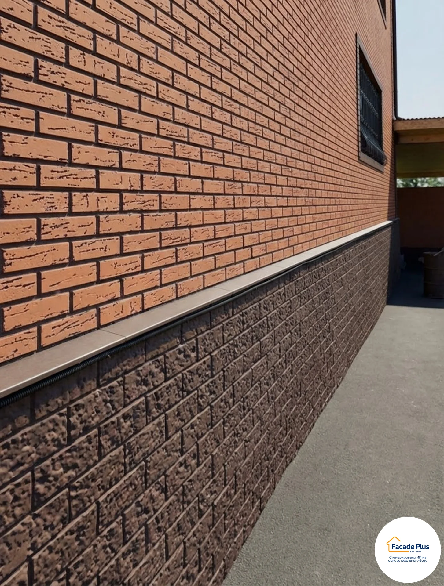 Облицовка цоколя 1