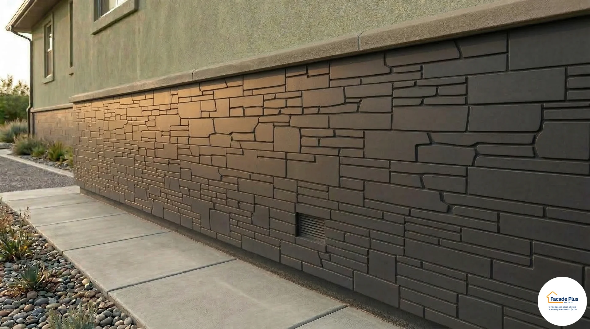 Облицовка цоколя 13